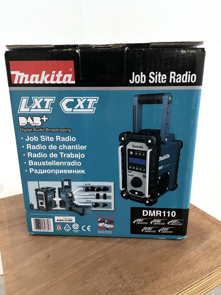 Makita Radio DAB+ DMR 110, Ophalen, Nieuw