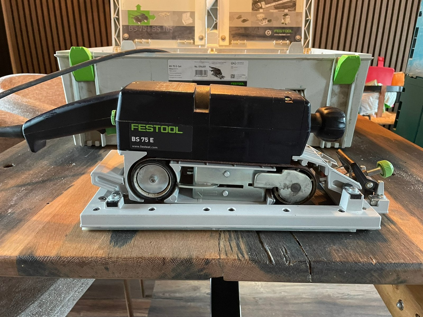 Festool bandschuurmachine, Ophalen of Verzenden, Zo goed als nieuw, Bandschuurmachine