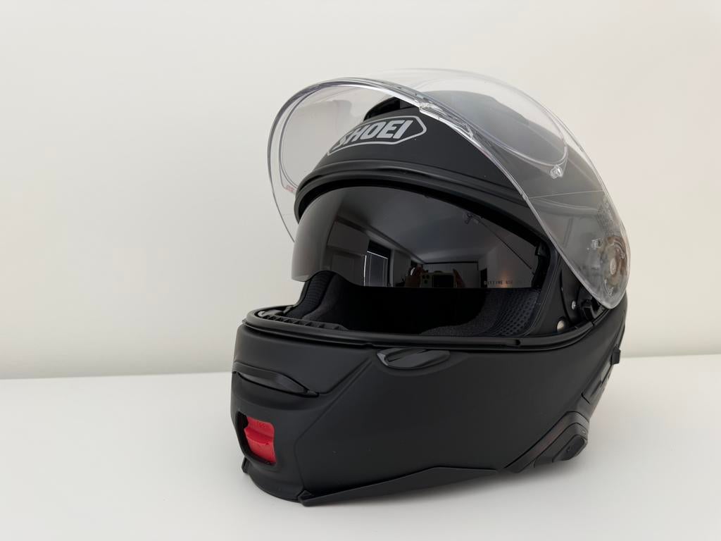 Shoei Neotec 2 Systeemhelm Mat Zwart maat L (59-60cm), Motoren, Ophalen, L, Systeemhelm, Shoei