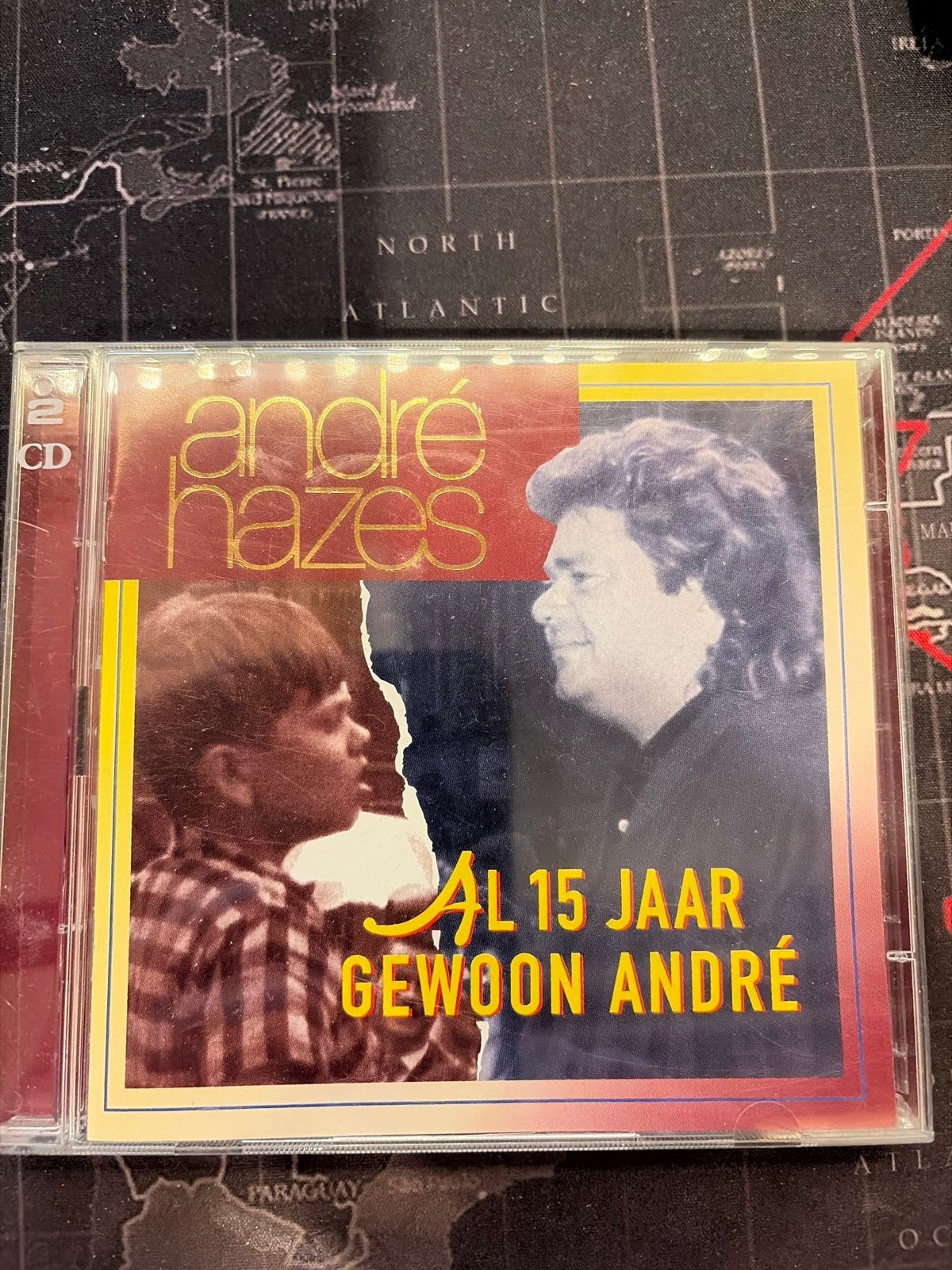 André Hazes - Al 15 Jaar Gewoon André (2CD), Cd's en Dvd's, Gebruikt, Ophalen of Verzenden, Levenslied of Smartlap, Verzamelalbum