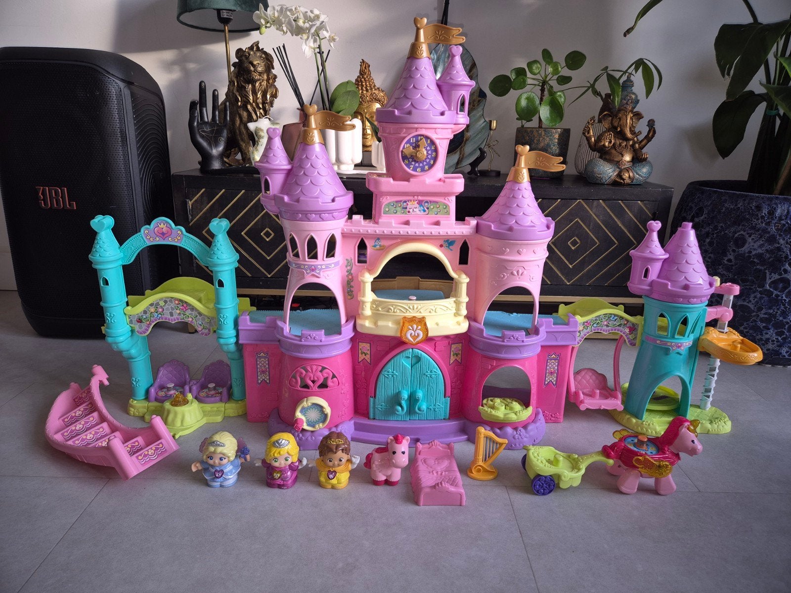 VTech Little Kingdom Kasteel & Zeemeermin Speelset, Ophalen, Zo goed als nieuw, Jongen of Meisje