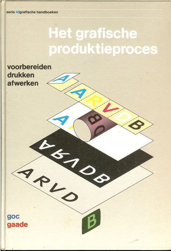 Het grafische produktieproces - voorbereiden, drukken,, Boeken, Ophalen of Verzenden, Zo goed als nieuw