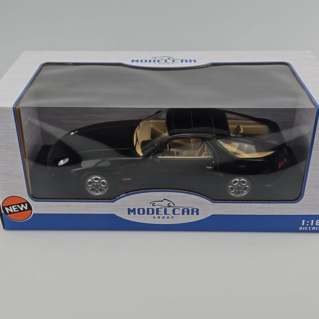 Porsche 928 S 1980 1:18 Modelcar Group Zwart | Nieuw, Flex Ltd., Nieuw, https://flex.com/contact-us, Nobelstraat 10, 5807 GA Oostrum LB, Limburg, Nederland