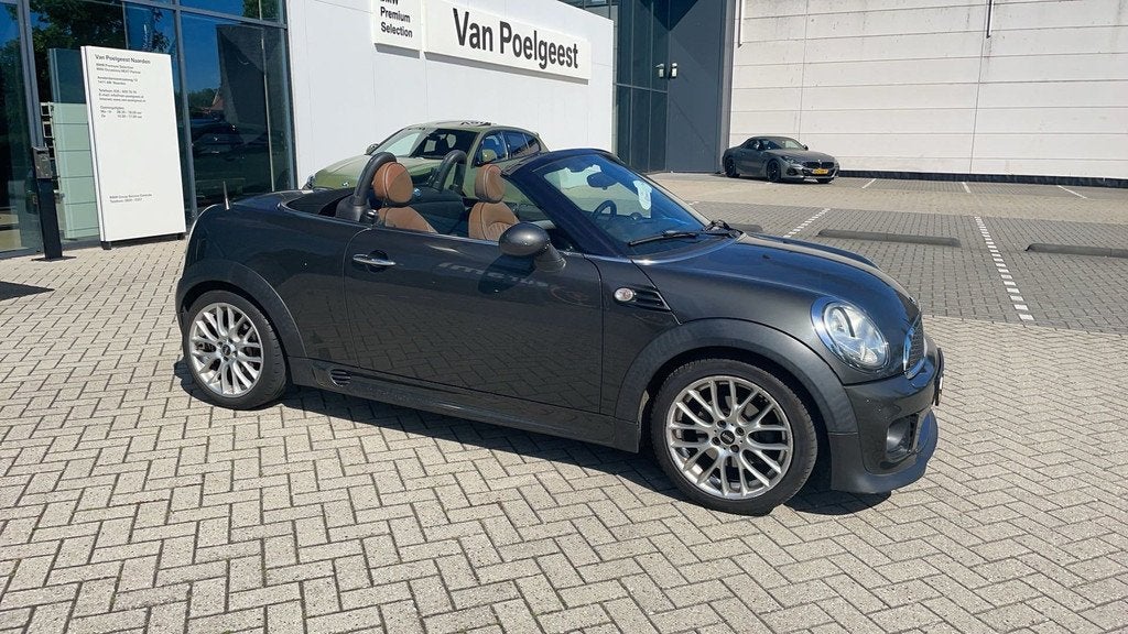 Mini Roadster 1.6 Cooper 122pk 2e eig. 137.000km. Clima Lede, Auto's, Mini, Voorwielaandrijving, Euro 5, Gebruikt, Automatische klimaatregeling