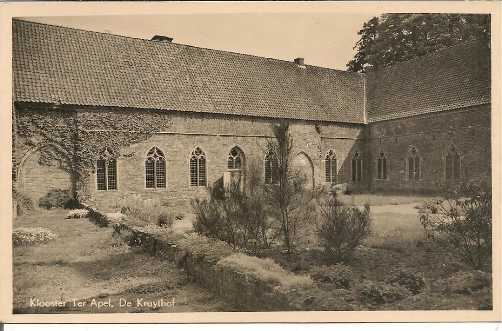 Klooster Ter Apel   De Kruythof., Ophalen of Verzenden, 1940 tot 1960, Ongelopen, Groningen