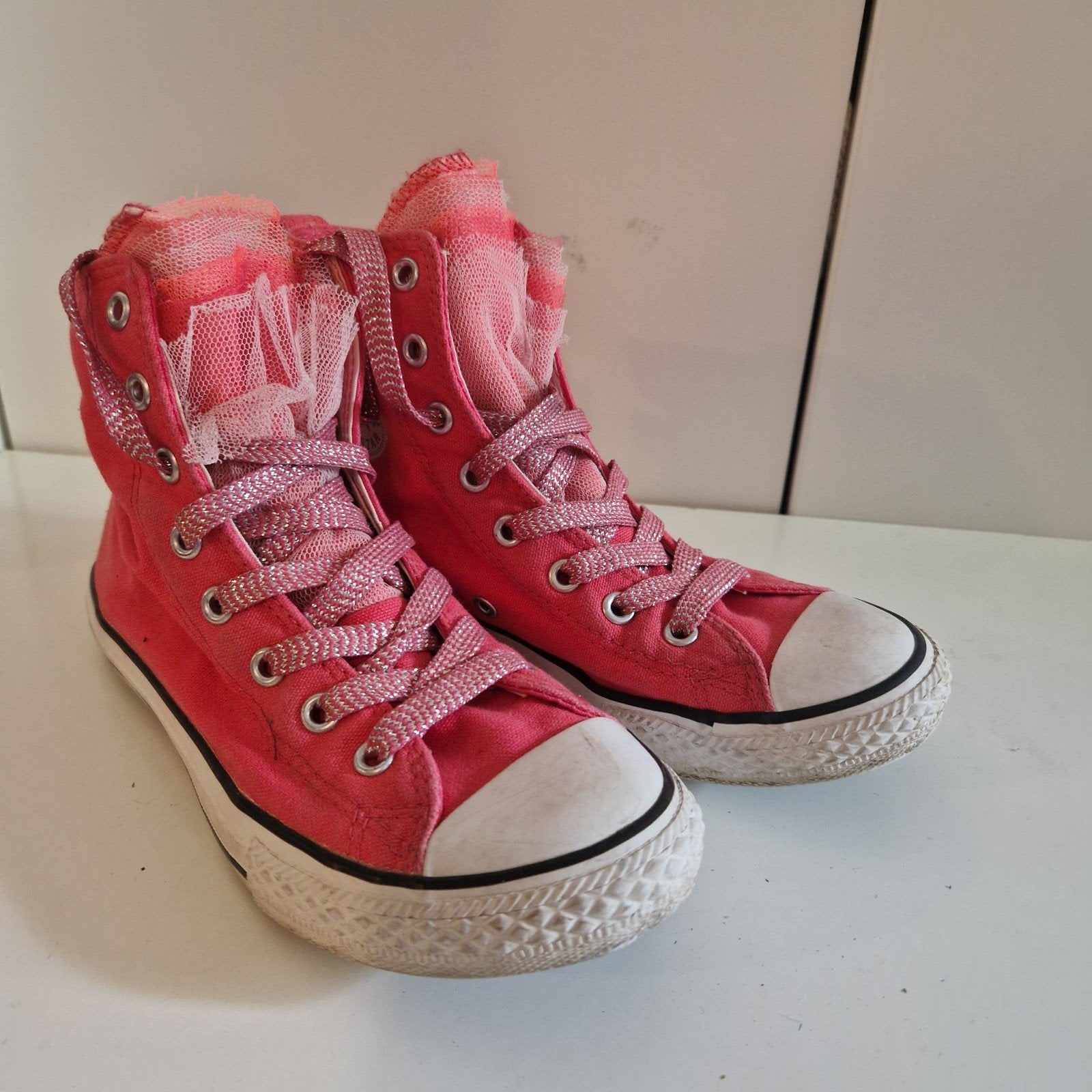 Converse All Star sneakers roze maat 35, Gebruikt, Converse, Meisje, Sportschoenen