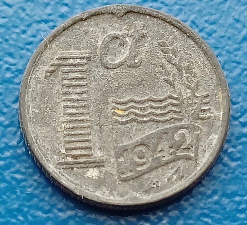 1 Cent 1942 Zink - Wilhelmina, Postzegels en Munten, Munten | Nederland, Verzenden, Koningin Wilhelmina, 1 cent, Setje
