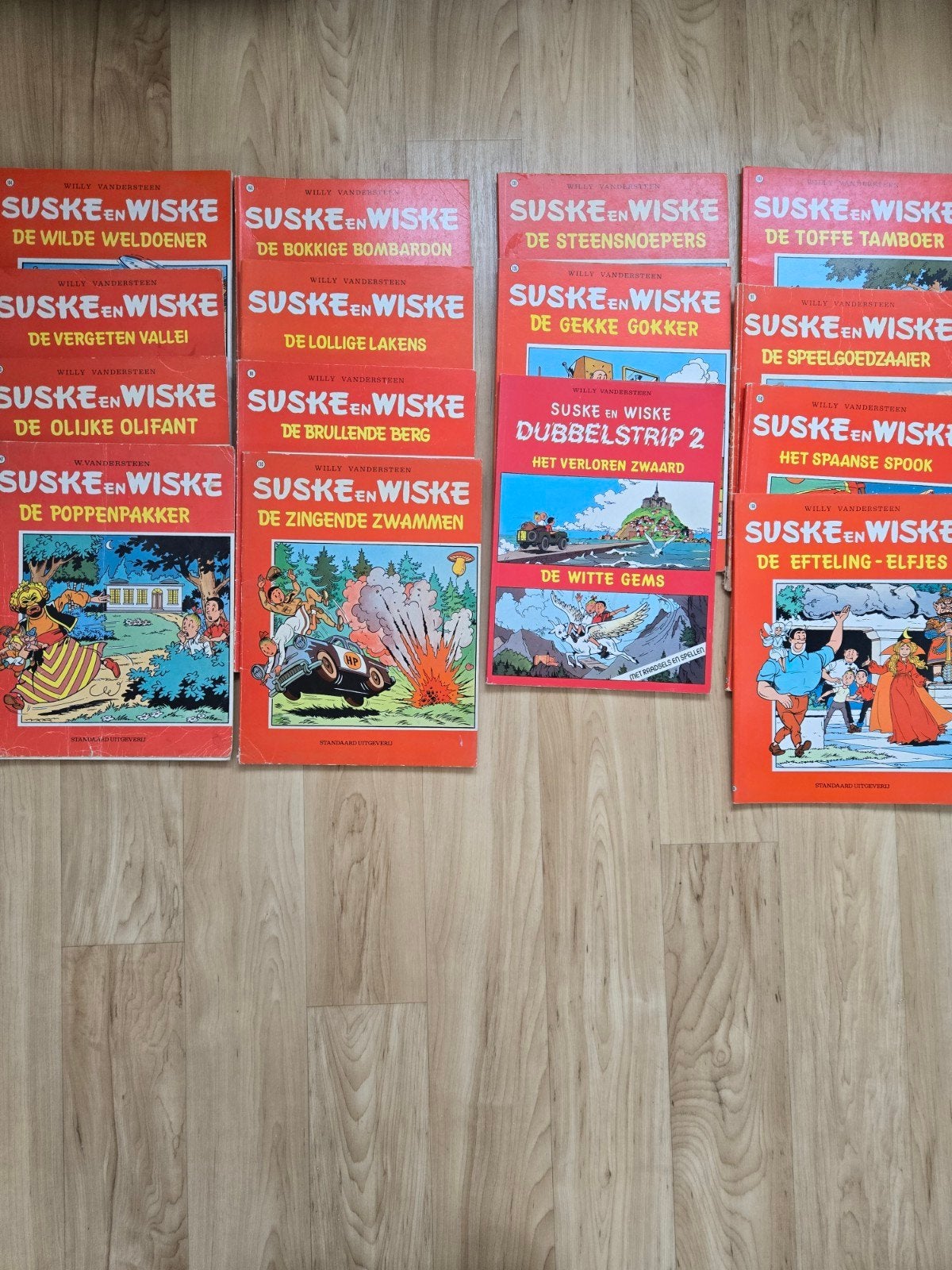 Grote collectie Suske en Wiske stripboeken, Ophalen of Verzenden