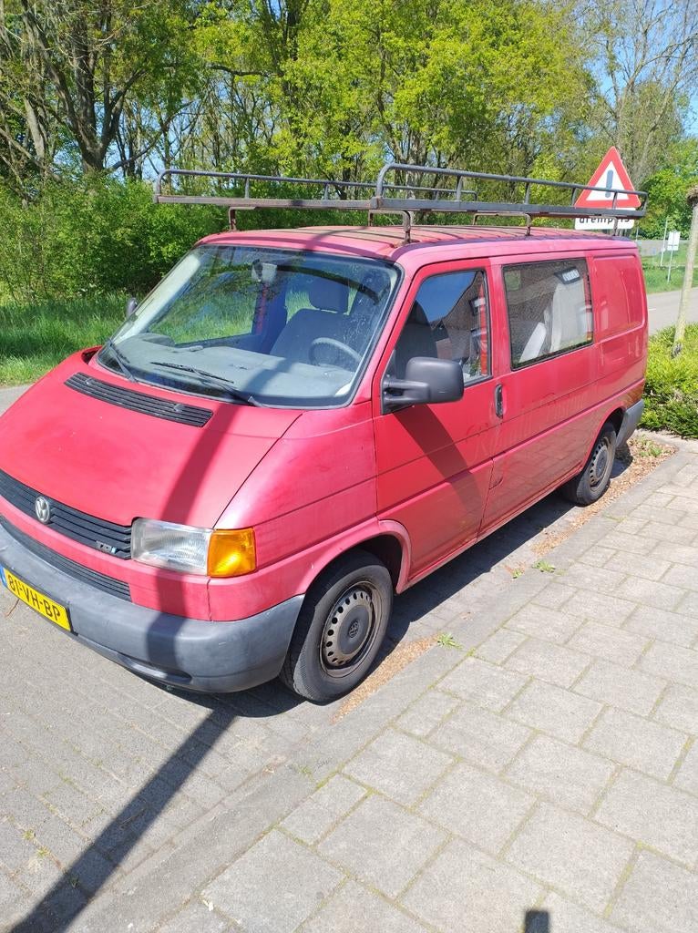 Volkswagen Transporter Bestel 2.5 TDI 1.0 65KW DC 1999, Auto's, Stof, Volkswagen, Origineel Nederlands, Grijs