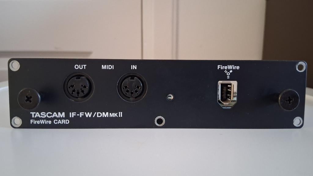 Tascam firewire kaart IF-FW/DM mk2, Ophalen of Verzenden, Audio