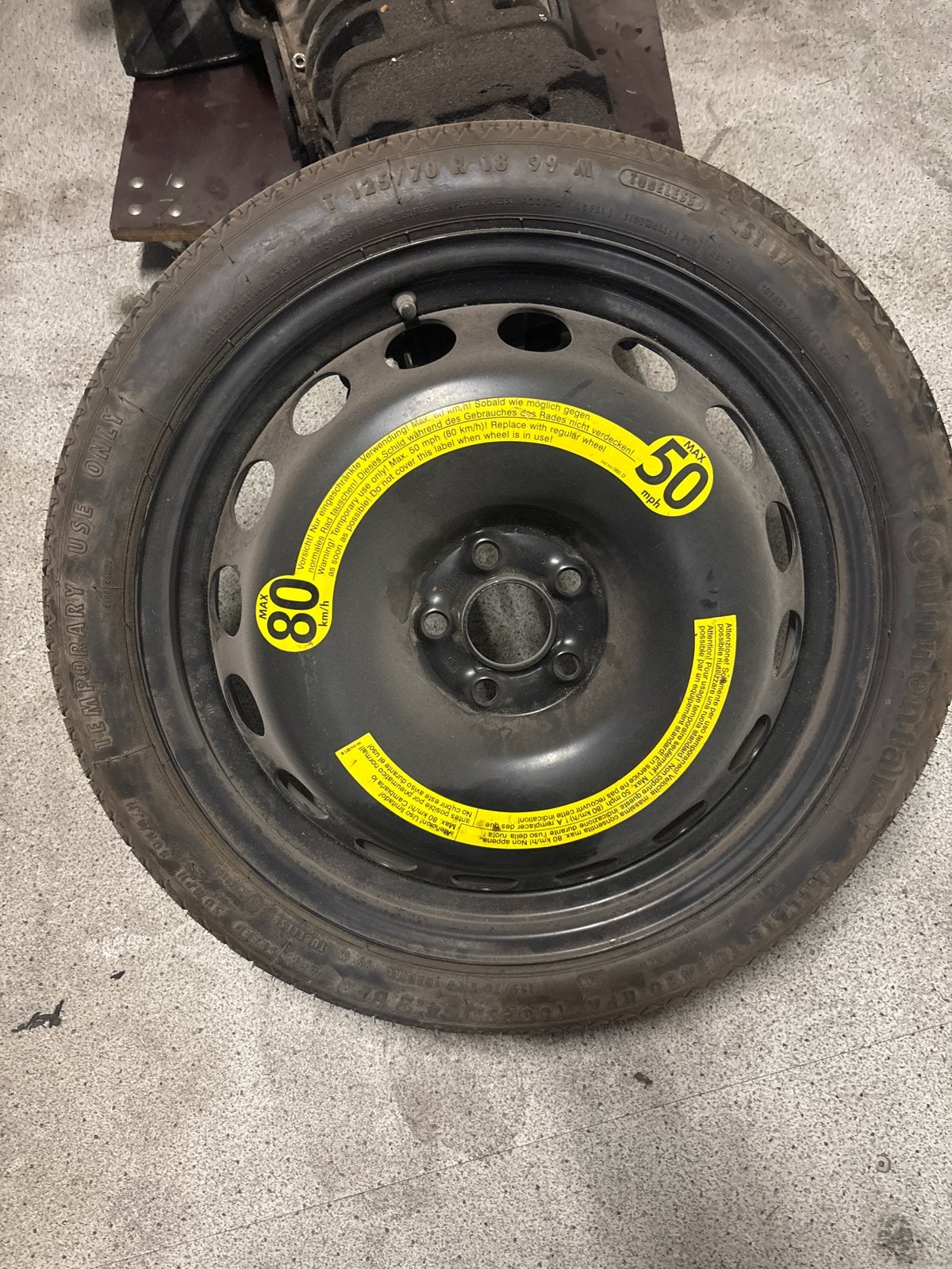 Golf 4 R32 Reservewiel - Zeer Zeldzaam, Auto-onderdelen, Ophalen of Verzenden, Gebruikt