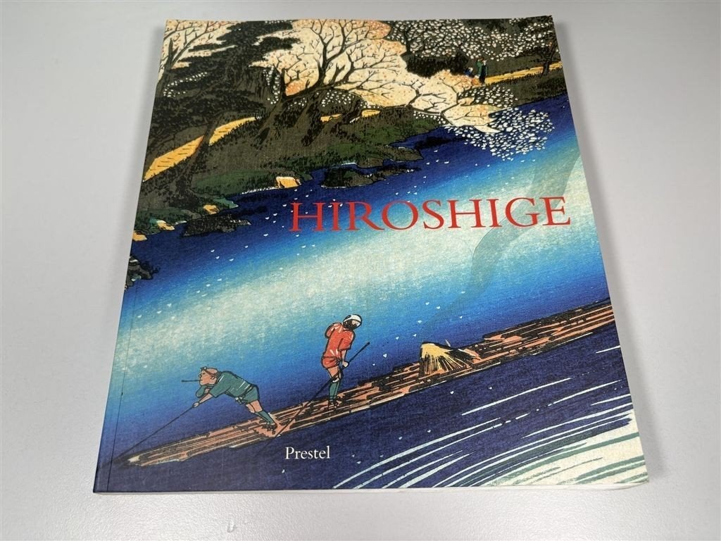 Kunstboek Hiroshige — Leven en werk — Houtsnijkunst, Ophalen of Verzenden, Zo goed als nieuw