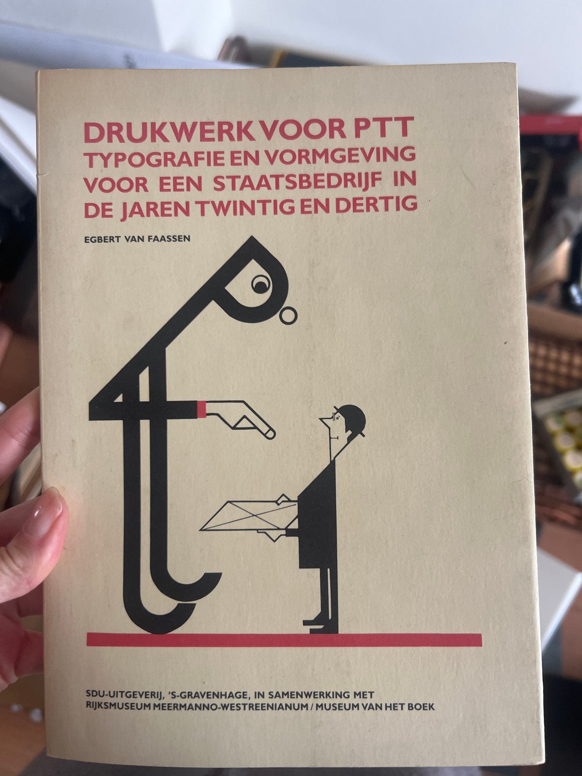 Drukwerk voor PTT: Typografie en Vormgeving (Jaren '20-'30), Ophalen of Verzenden, Zo goed als nieuw, Nederland