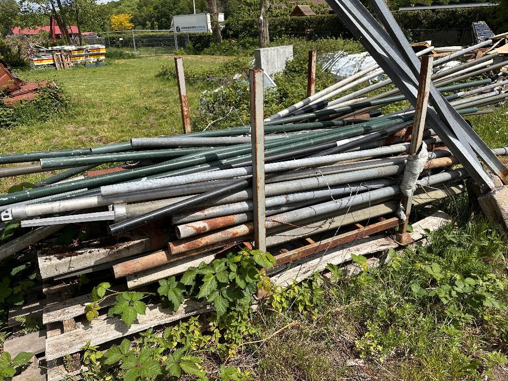 Hekwerkbuizen exclusief palletrek, Ophalen