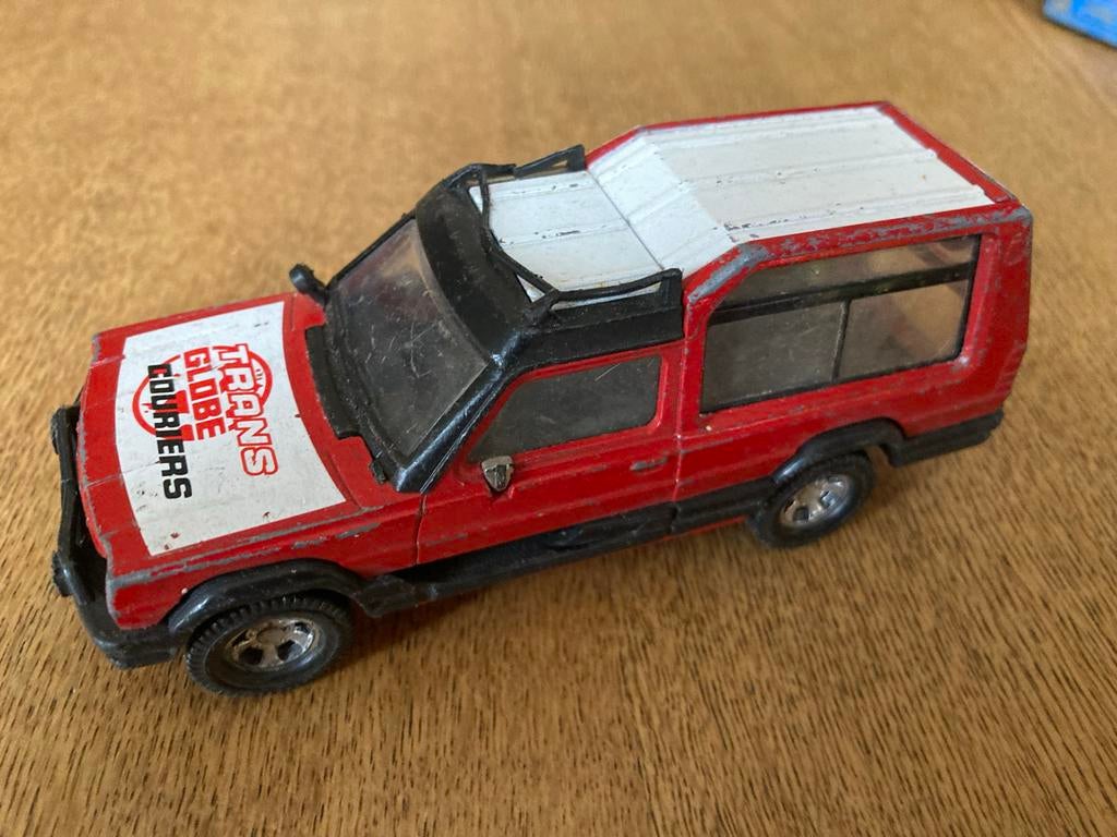 Matchbox Super Kings K-90 Matra Rancho Trans Globe Couriers, Ophalen of Verzenden, Gebruikt