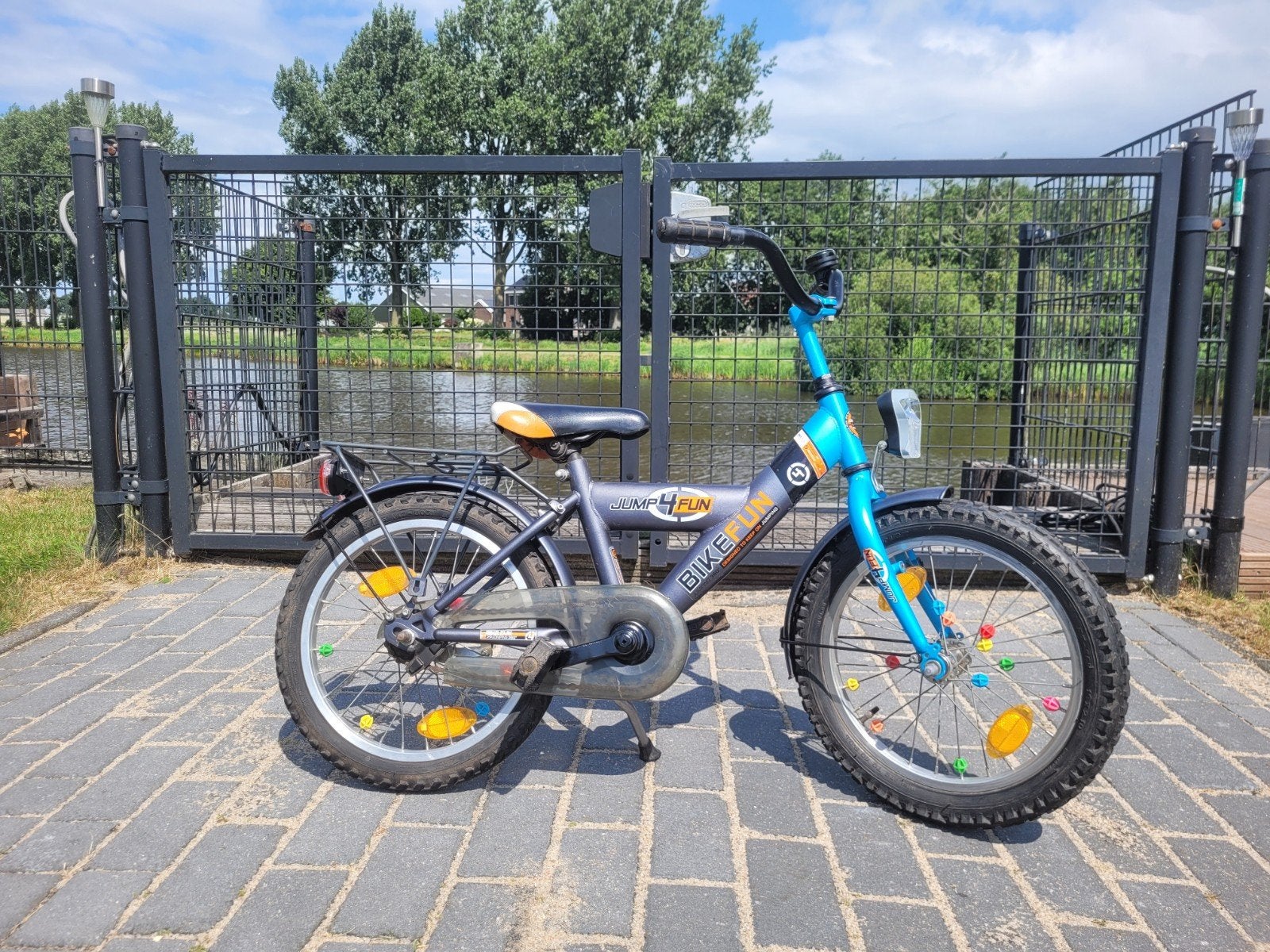 16 inch Popal jongensfiets, Ophalen, Zo goed als nieuw, 16 tot 20 inch