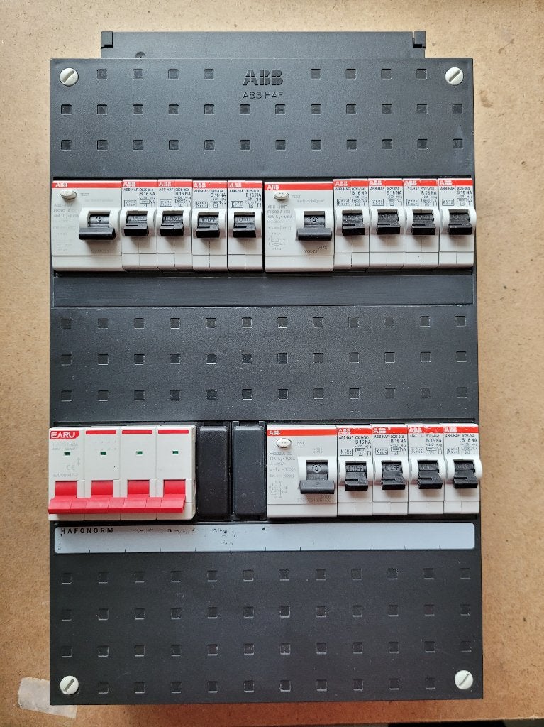 ABB busboard 3-fase groepenkast ( 12 groepen ), Ophalen of Verzenden, Zo goed als nieuw, Overige typen