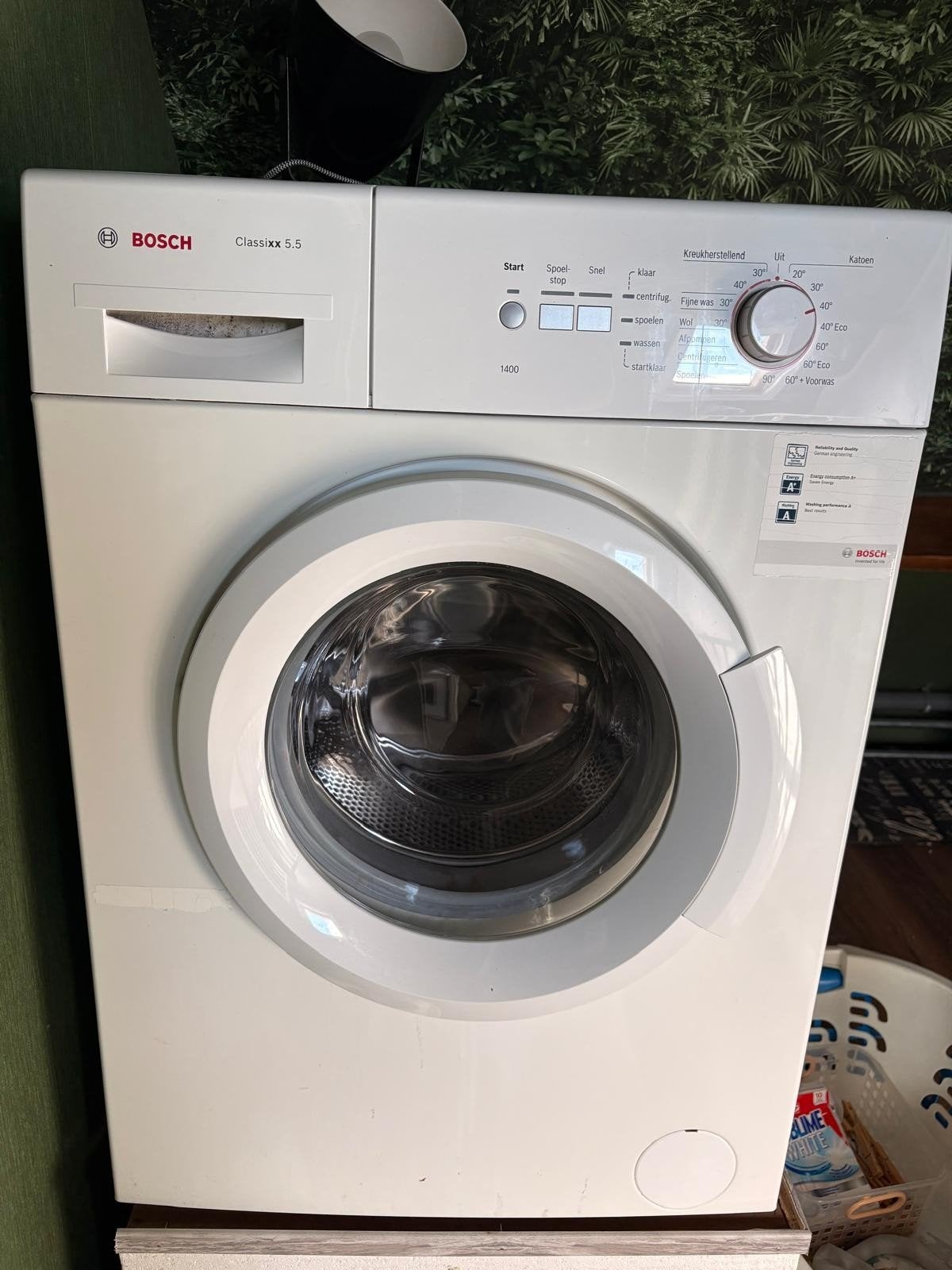 Bosch Classixx 5.5 Wasmachine - Goede staat, Witgoed en Apparatuur, Wasmachines, 8 tot 10 kg, Ophalen of Verzenden, 1200 tot 1600 toeren