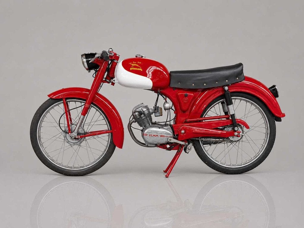 1958 Demm Dick-Dick #6 50cc | Italian Classic Moped, Overige merken, Overige carrosserieën, Overige brandstoffen, Bedrijf