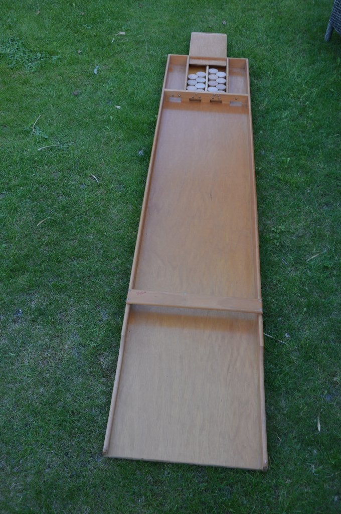 SJOELBAK incl 30 sjoelstenen merk Sliedrecht 210 cm x 42cm, Hobby en Vrije tijd, Gezelschapsspellen | Bordspellen, Vijf spelers of meer