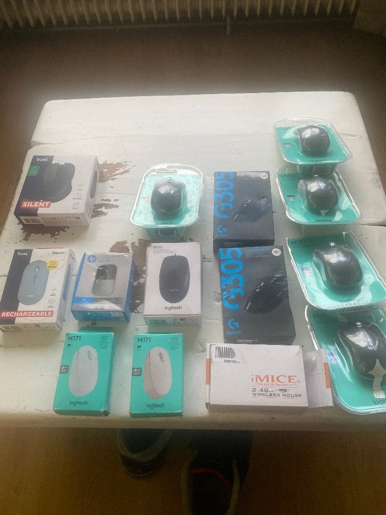 Partij computer muizen, Computers en Software, Muizen, Ophalen of Verzenden, Nieuw, Muis