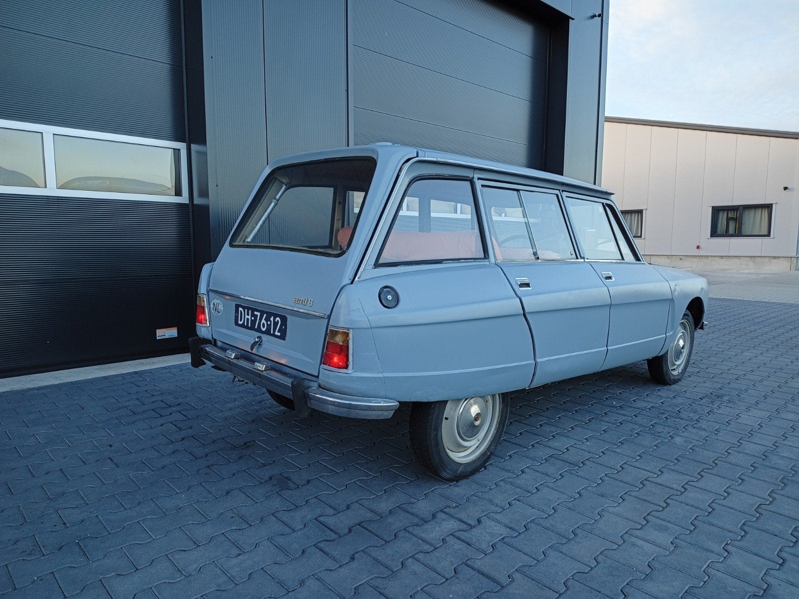 Citroën AMI 8 0.6 break 1972 Grijs, Auto's, Stof, 602 cc, Stationwagon, Handgeschakeld