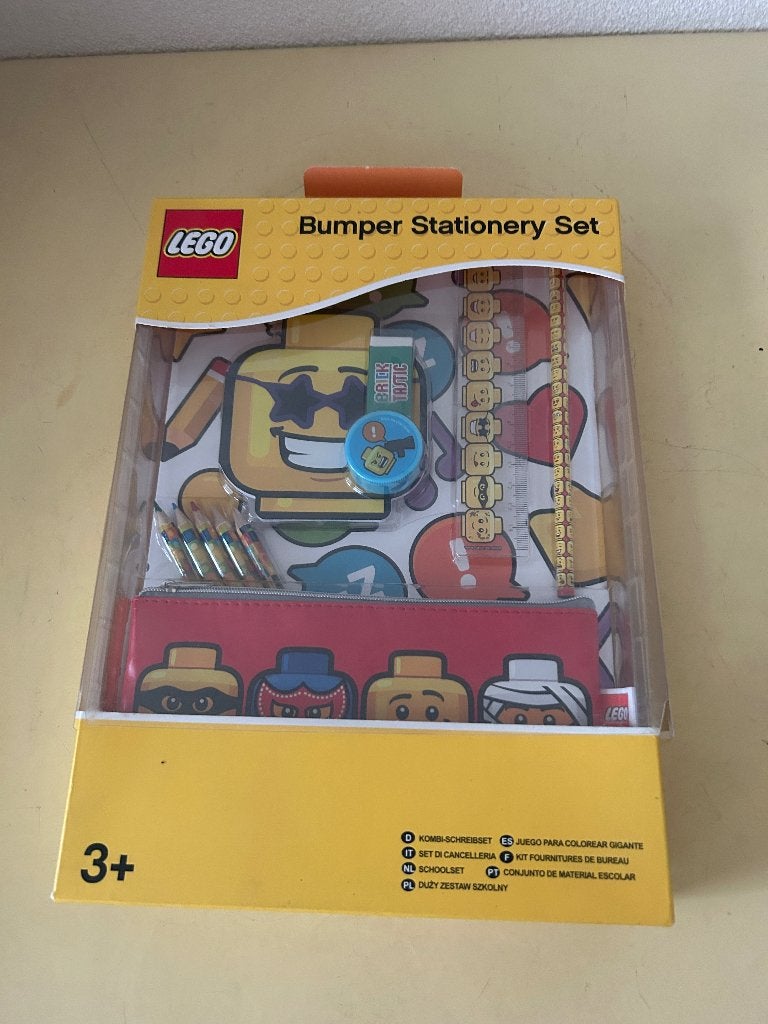 LEGO Bumper Stationery Set - Complete Schoolset (Uniek), Ophalen of Verzenden, Nieuw