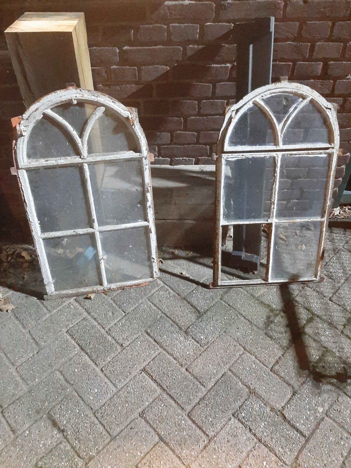 antieke stalraam, Doe-het-zelf en Verbouw, Glas en Ramen, Ophalen, Gebruikt, Minder dan 80 cm, Minder dan 80 cm