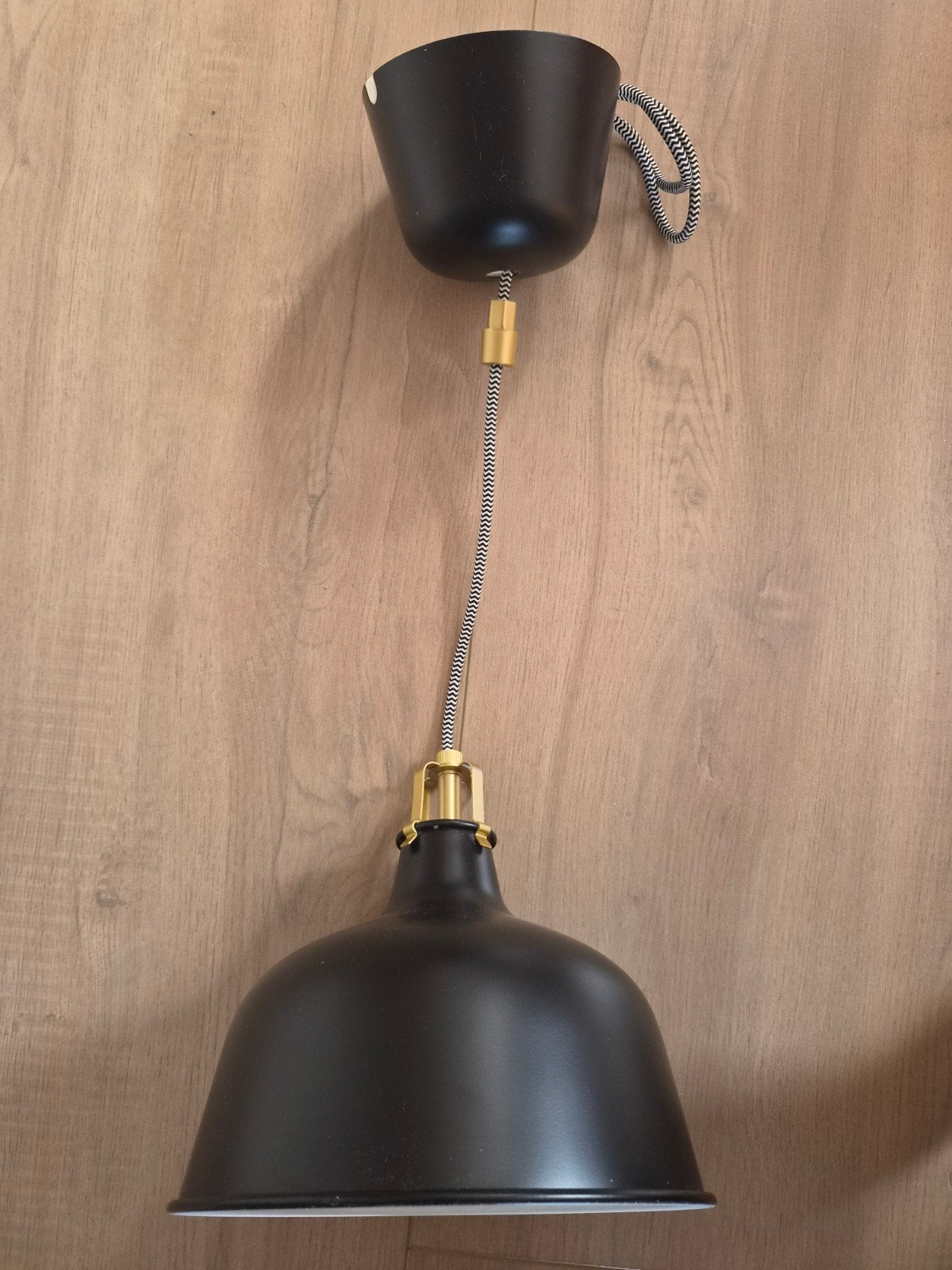 IKEA Ranarp hanglamp - Zwart, zo goed als nieuw, Modern, Industrieel, Zo goed als nieuw, Metaal, E27 (groot)