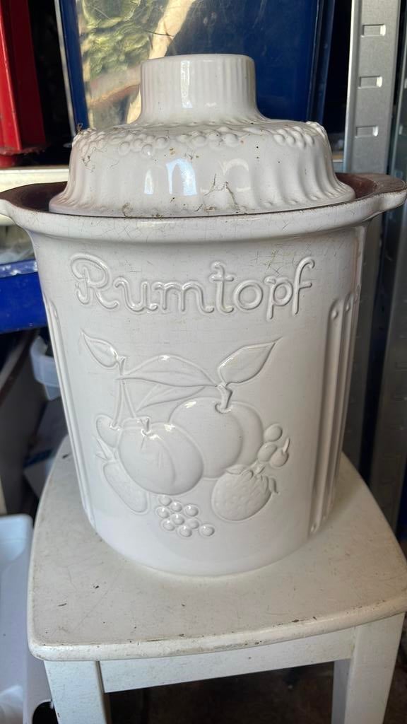 Romertopf west germany grote pot en weckpot, Antiek en Kunst, Antiek | Keramiek en Aardewerk, Ophalen