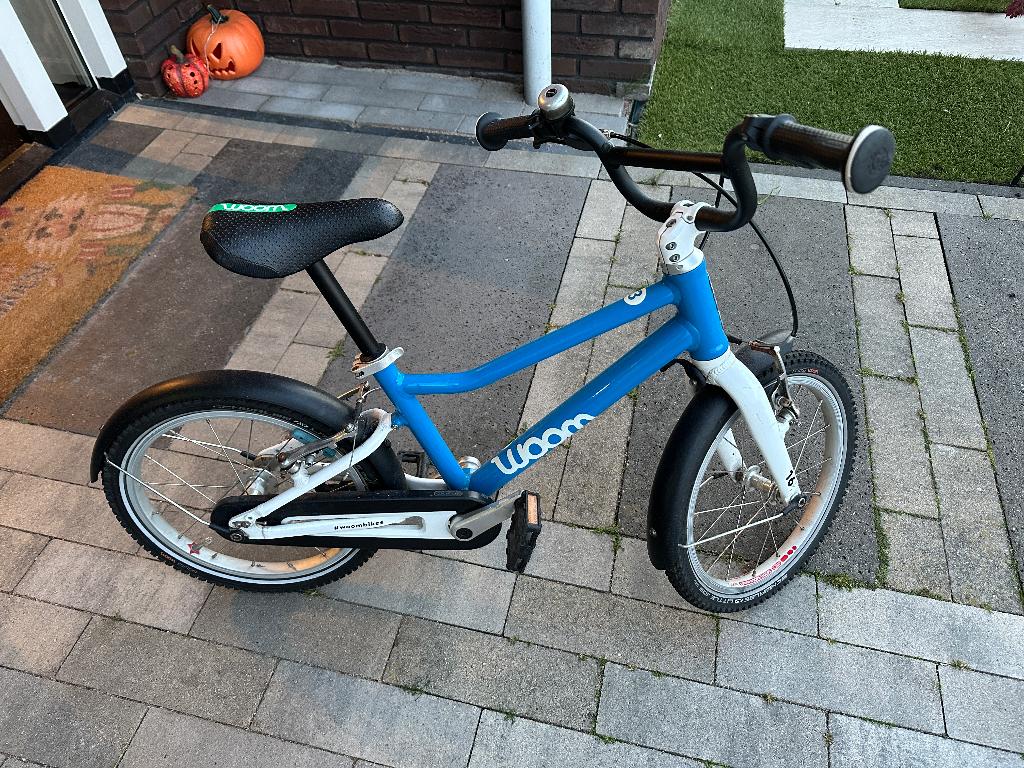 woom 3 kinderfiets, Fietsen en Brommers, Ophalen, Gebruikt, Minder dan 16 inch