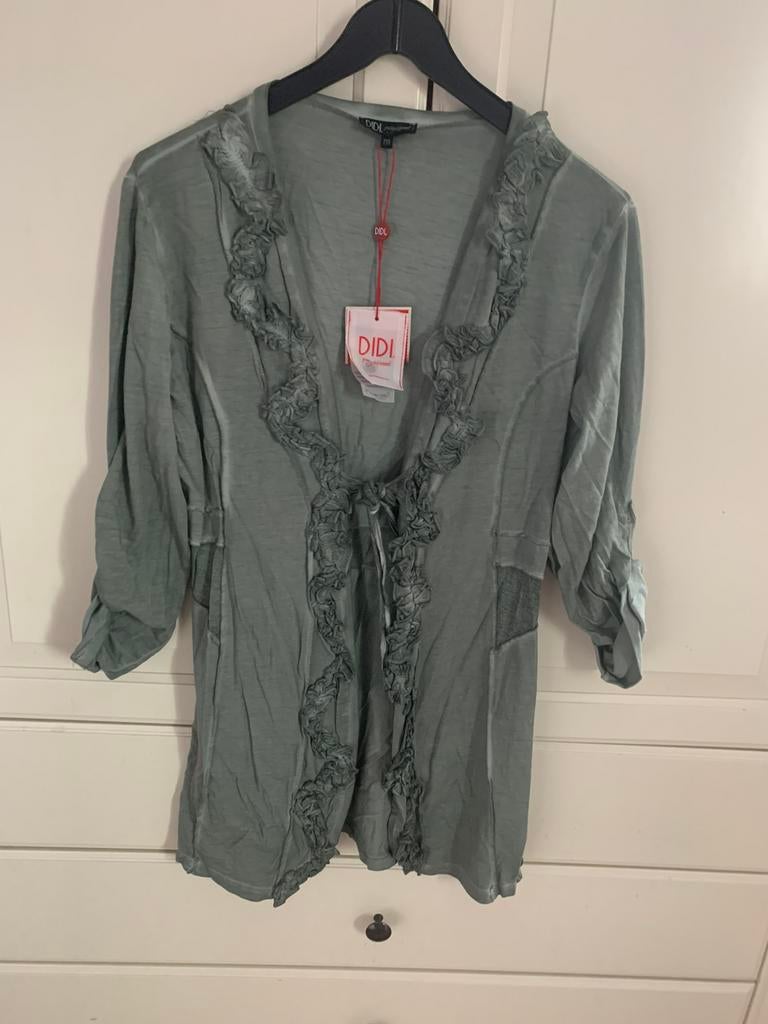 Didi vest M, Kleding | Dames, Verzenden, Nieuw, Maat 38/40 (M), Groen