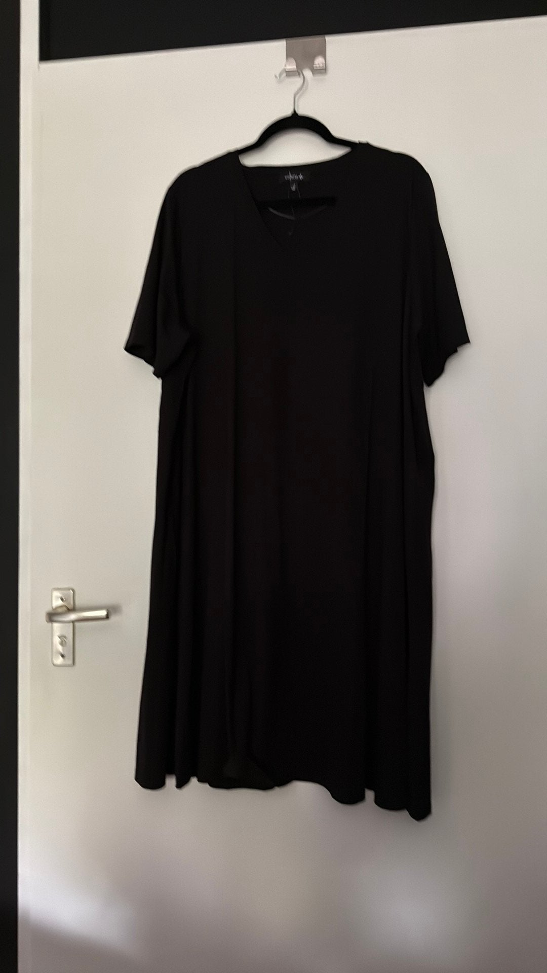 Zwart a-lijn jurkje van Coletta maat 52 nieuw, Kleding | Dames, Grote Maten, Ophalen of Verzenden, Nieuw, Zwart, Jurk
