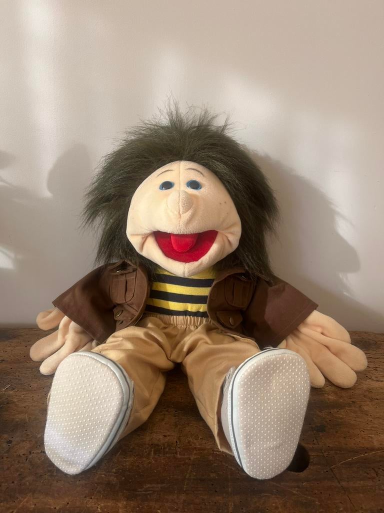 Living Puppets handpop Malte 65 cm – zeer goede staat, Ophalen of Verzenden, Zo goed als nieuw, Pop