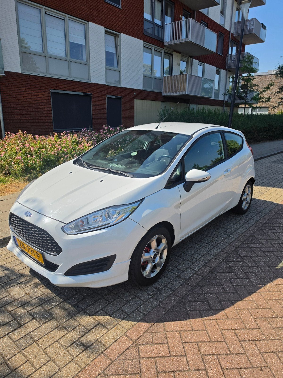 Ford Fiesta 1.0 EcoBoost (2017) Trekhaak!, Auto's, 31 €/maand, 525 kg, Handgeschakeld, Particulier