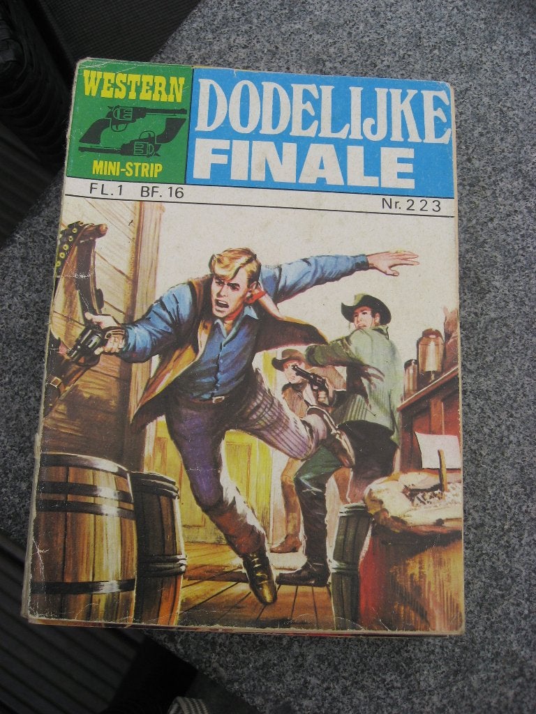 Western Mini-Strip diverse delen., Meerdere stripboeken, Ophalen of Verzenden, Gelezen
