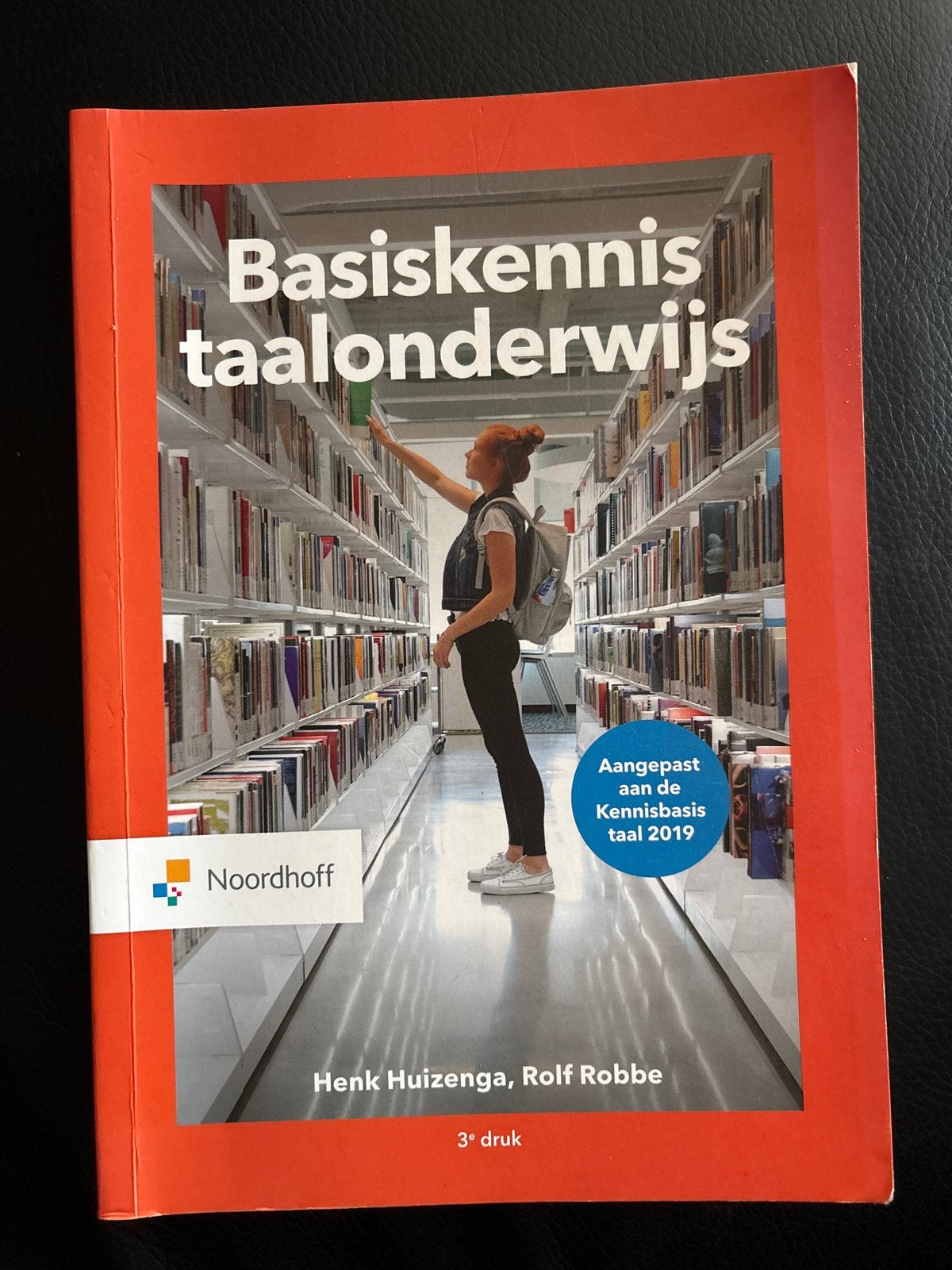 Basiskennis taalonderwijs PABO - Henk Huizenga, Rolf Robbe, Ophalen of Verzenden, Alpha, Zo goed als nieuw, HBO