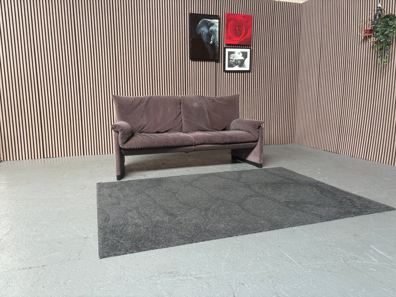 GRATIS LEVERING Cassina Palmaria 709 Vintage Bank 175x80, Huis en Inrichting, 150 tot 200 cm, Tweepersoons, 75 tot 100 cm, Ophalen of Verzenden