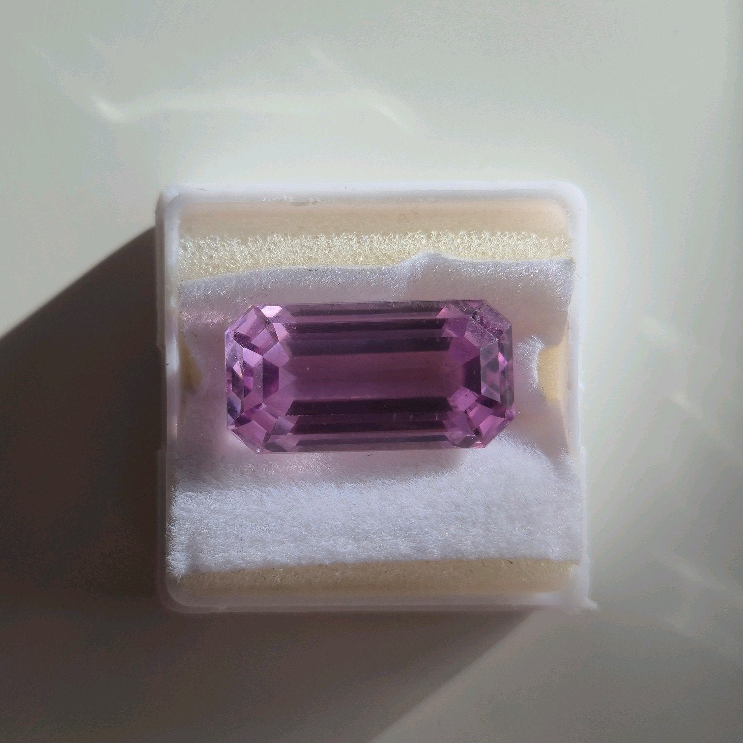 Natuurlijke Roze Kunziet Edelsteen - 17.24 cts, Ophalen, Nieuw