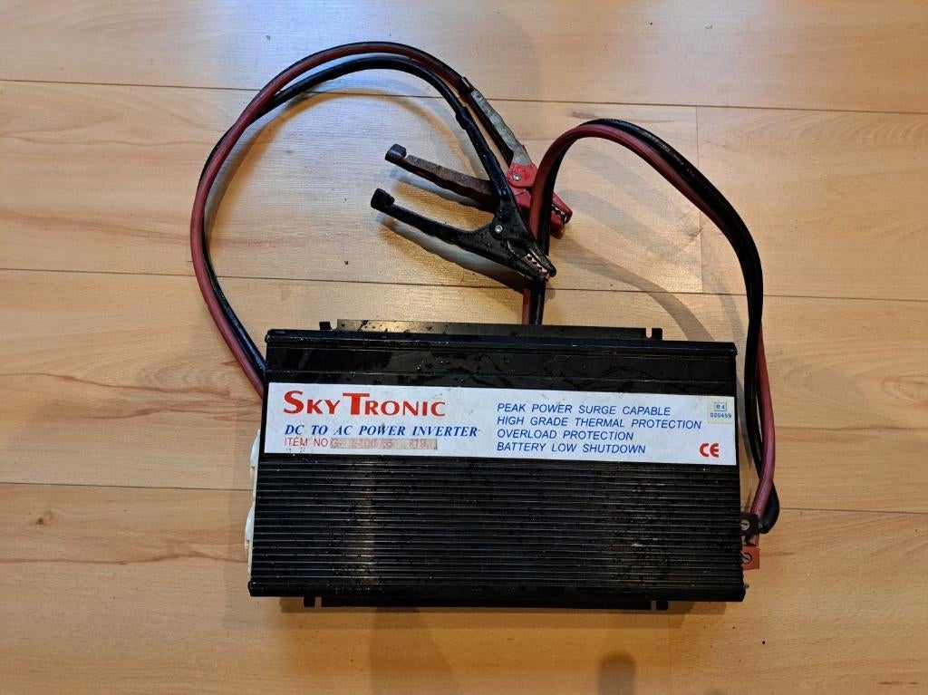 Sky-Tronic omvormer G12-100, Ophalen, Gebruikt