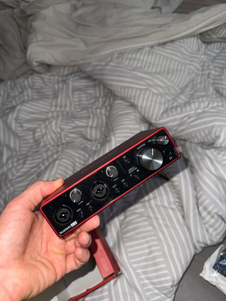 Focusrite Scarlett 3rd, Auto diversen, Autoradio's, Zo goed als nieuw, Ophalen of Verzenden