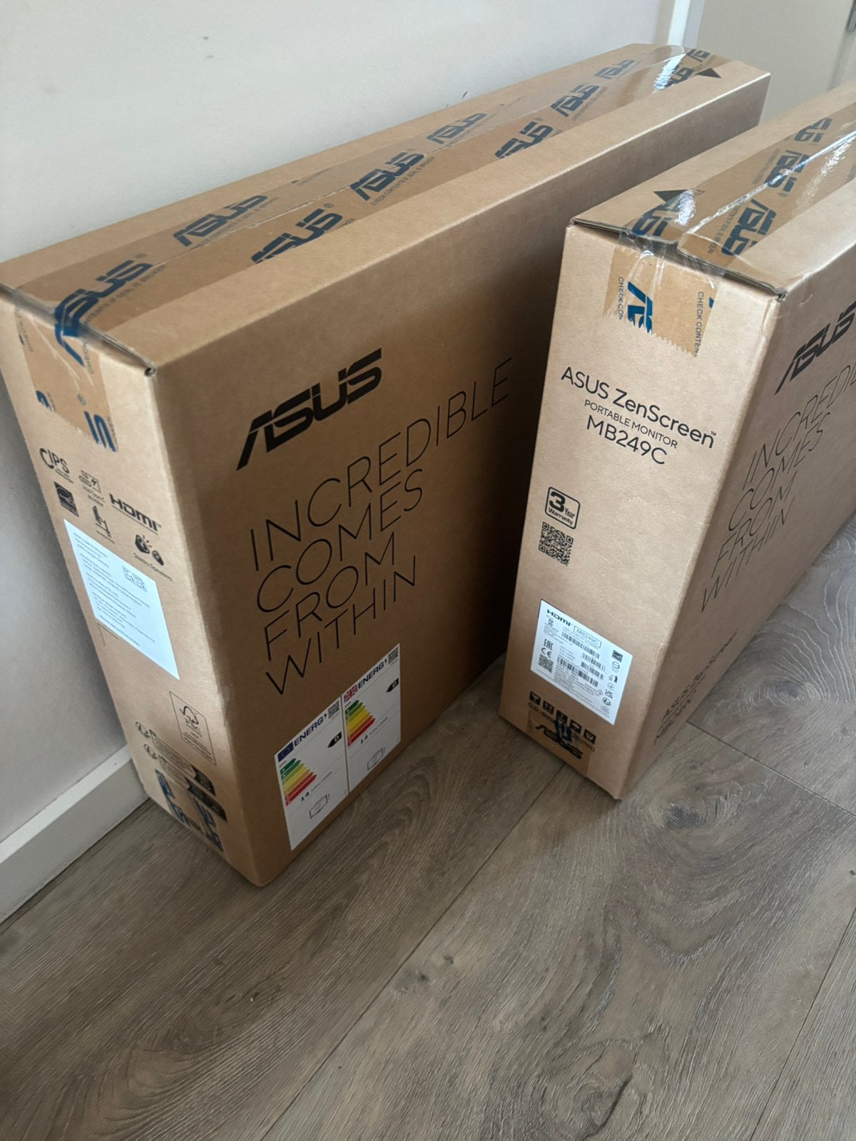 Nieuwe ASUS ZenScreen MB249C Portable Monitor - 23.8 inch FH, IPS, Nieuw, Full HD, Ophalen of Verzenden