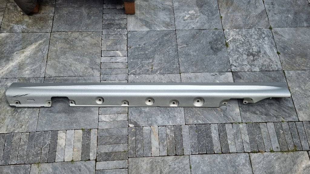 BMW E46 sideskirts sedan of touring in TitanSilber, Ophalen, Gebruikt, Deur, Links