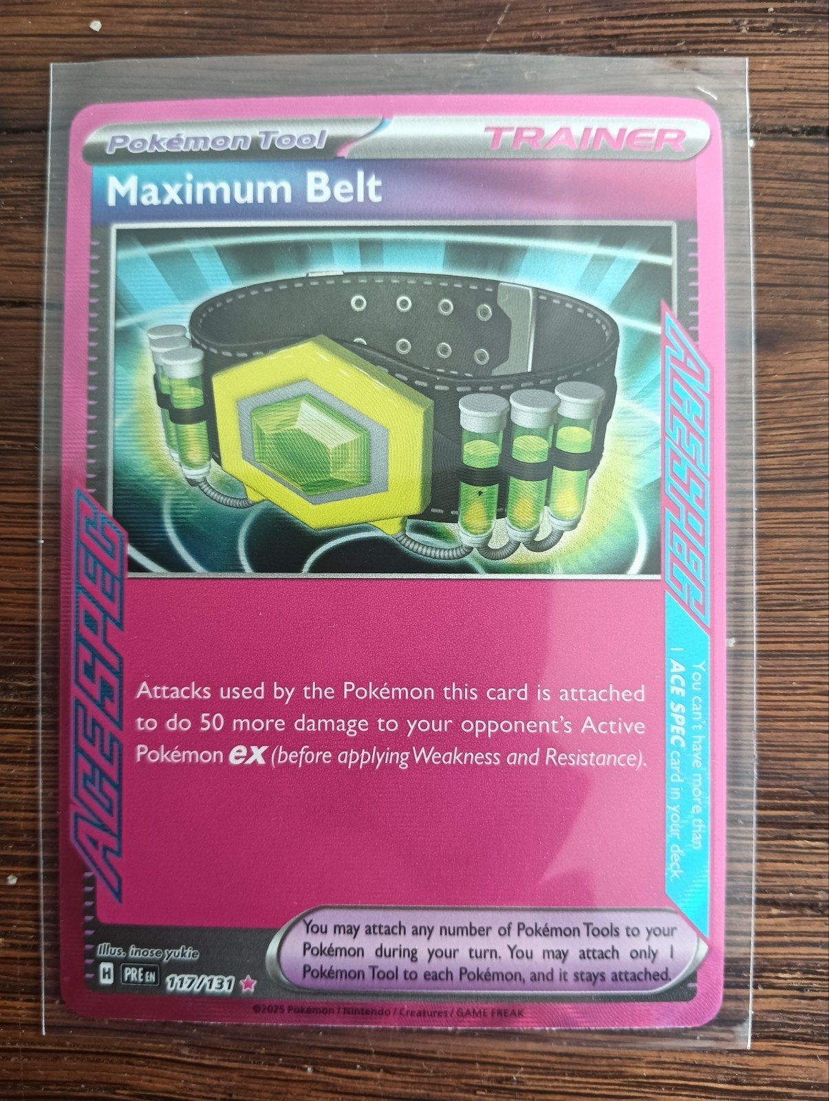Maximum belt Prismatic Evolutions, Ophalen of Verzenden