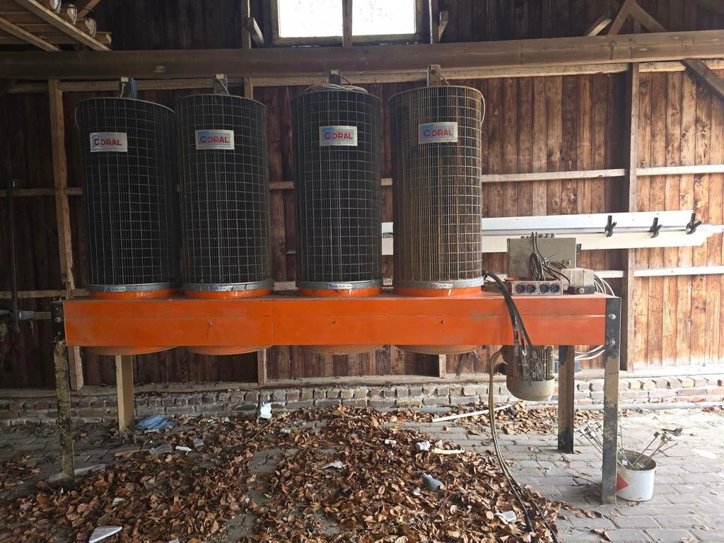 Afzuiging voor houtbewerkingsmachines., Ophalen