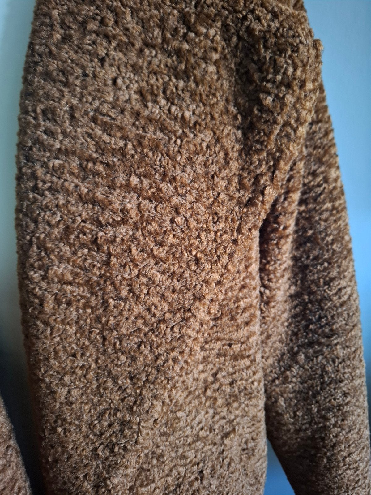 Maraislise teddy jas bruin maat 40/42 l), Bruin, Maat 42/44 (L), Ophalen of Verzenden, Zo goed als nieuw