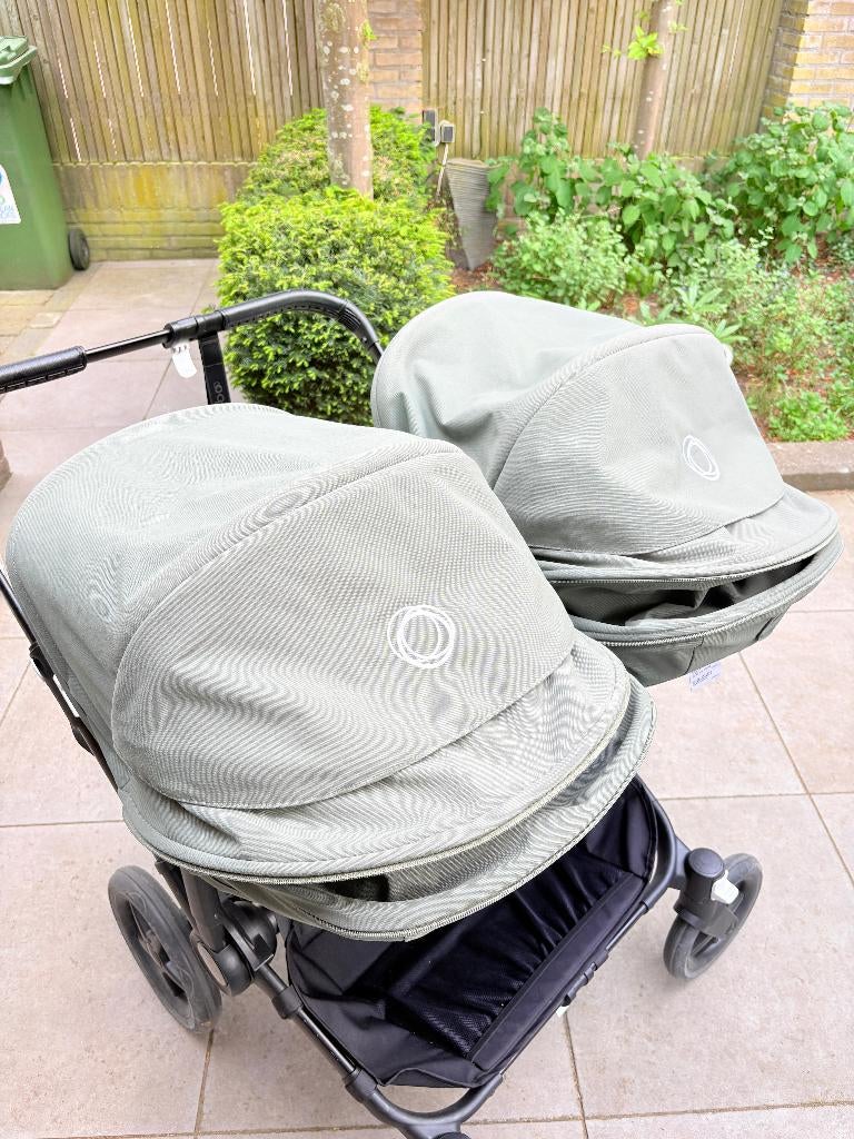 Bugaboo Donkey 5 Tweeling Kinderwagen, Gebruikt, Bugaboo, Ophalen of Verzenden, Combiwagen