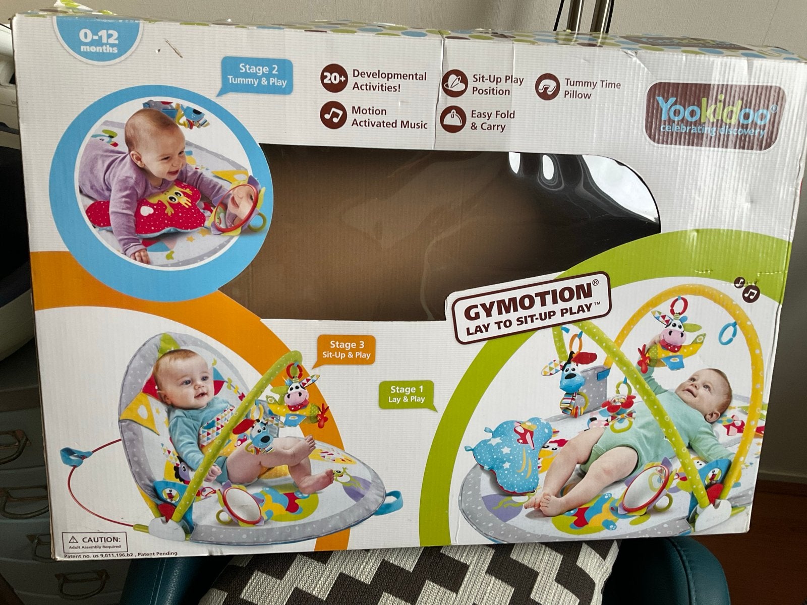 Yookidoo Gymotion Speelkleed - Zo goed als nieuw, Ophalen, Zo goed als nieuw, Speelkleed, Met geluid