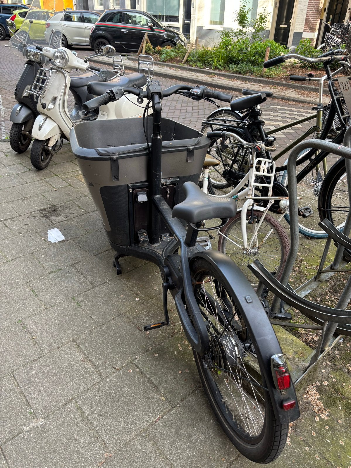 Carqon cargo bike - 2021 model, Gebruikt, Elektrisch, 2 kinderen, Schijfrem