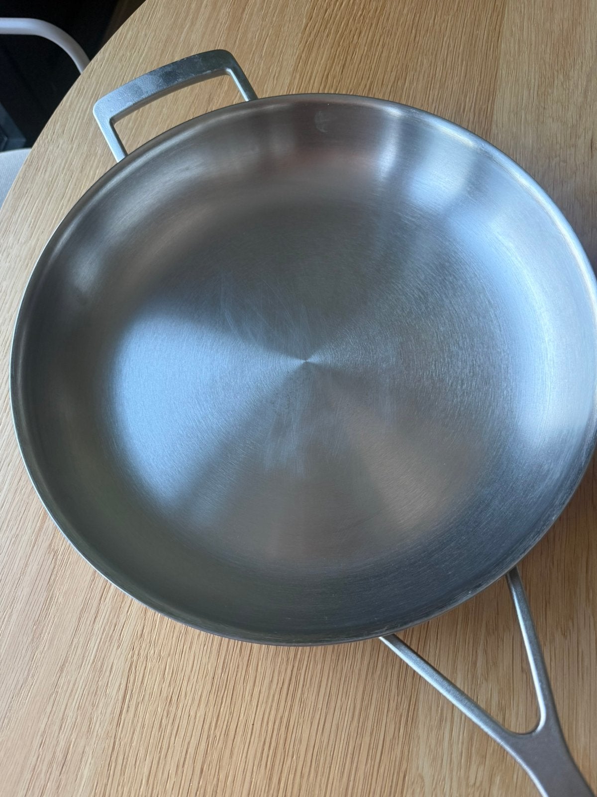 RVS Pan - demeyere industry 5 32cm, Huis en Inrichting, Keuken | Potten en Pannen, Ophalen, Zo goed als nieuw, Rvs, Demeyere